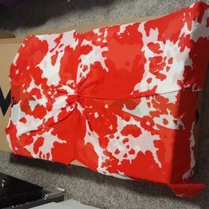 Red and white dress extra large womens and Alfani